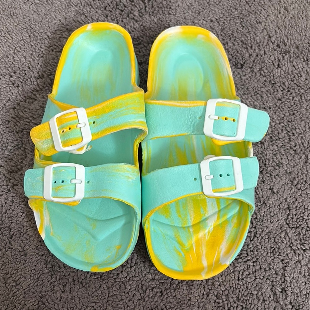 Unknown Brand • Colorful Slide Sandals